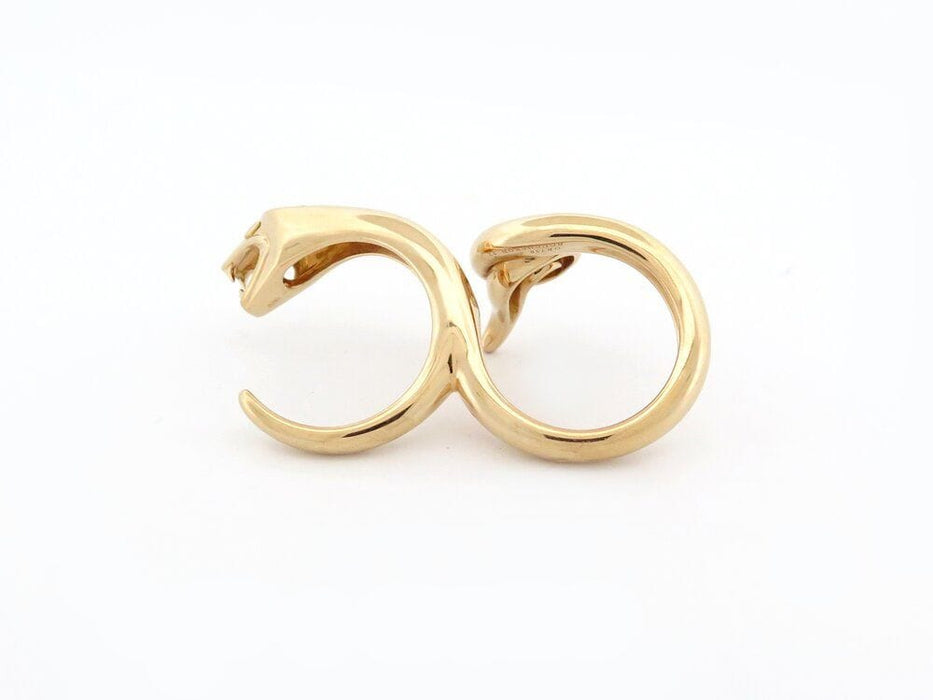 Bague 52 bague BOUCHERON double trouble serpent 52 & 54 or jaune 18k 16g snake 58 Facettes 265233