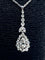 Collier Collier 1900 Diamant Poire 58 Facettes