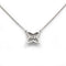 Collier Collier Pendentif - Or blanc & Diamants 58 Facettes 250132R