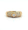 Bague 60 Bague jonc en or jaune 18 carats et diamants 58 Facettes