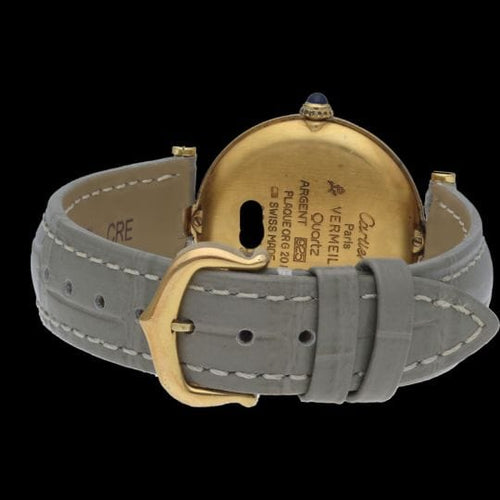 Montre Cartier Montre Must De Cartier Vermeil 58 Facettes MT41416