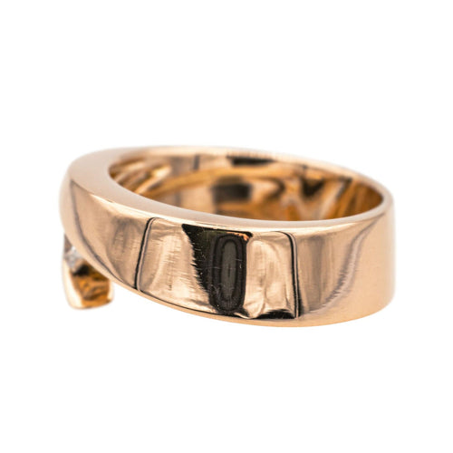 Bague 52.5 Garel Bague Solitaire  Or rose Diamant 58 Facettes 3777150CN