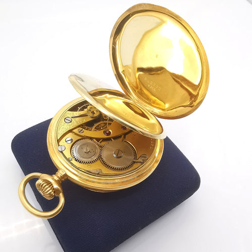 Montre INVAR - montre à gousset or 58 Facettes