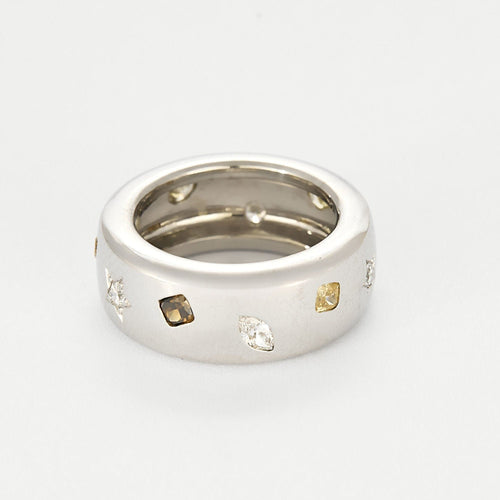 Bague 52 Bague jonc et diamants 58 Facettes VILLEF0149