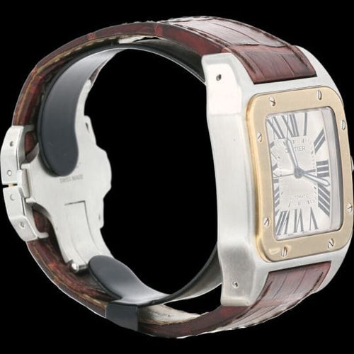 Montre Cartier Montre Santos 100 Xl 58 Facettes MT42757