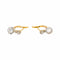Boucles d'oreilles Boucles d'oreilles Dormeuses Or jaune, Platine Diamant 58 Facettes 4745028CN