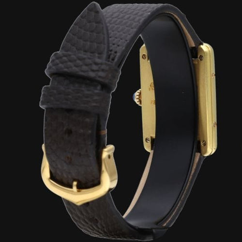 Montre Cartier Montre Tank Vermeil 58 Facettes MT41169