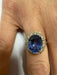 Bague 54 Bague Marguerite Saphir de Ceylan 5.52 cts diamants 58 Facettes 219620