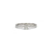 Bague 51 Solitaire or blanc diamant 58 Facettes 240231R