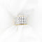 Bague Bague en or blanc sertie de diamants de 1,50 ct 58 Facettes 13414