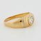 Bague 61 Bague Or Jaune avec Diamant taille ancienne 58 Facettes RÉF 12112/08