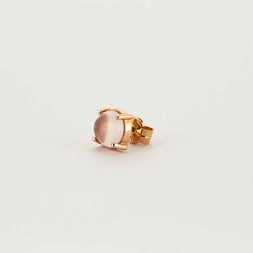 Boucles d'oreilles Boucles d’oreilles transformables Quartz rose Perles 58 Facettes