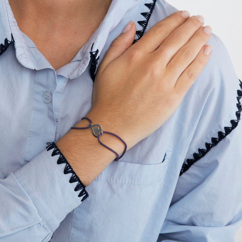 Bracelet Bracelet OJ.Perrin Coeur légendes or blanc 58 Facettes