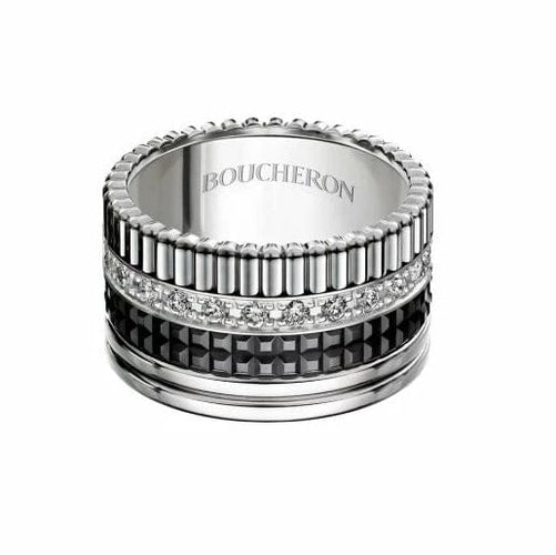 BOUCHERON - Bague Quatre Black Edition diamants 58 Facettes
