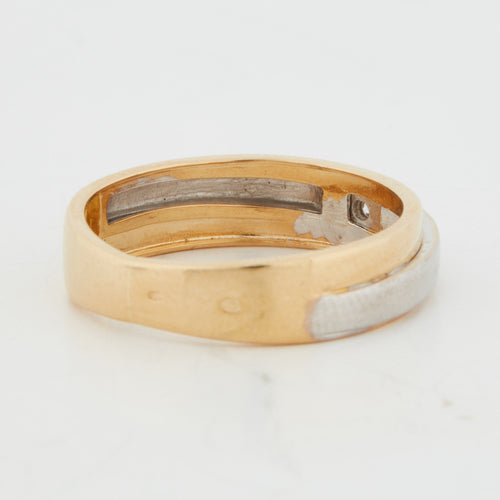 Bague 60 Bague Deux Ors - Diamants 58 Facettes RÉF 3020/19