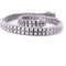 Bracelet BRACELET « TENNIS » EN OR BLANC 18 KT AVEC DIAMANTS 58 Facettes