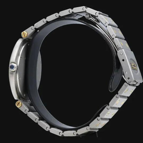 Montre Cartier Montre Santos Galbée Ronde 58 Facettes MT43928