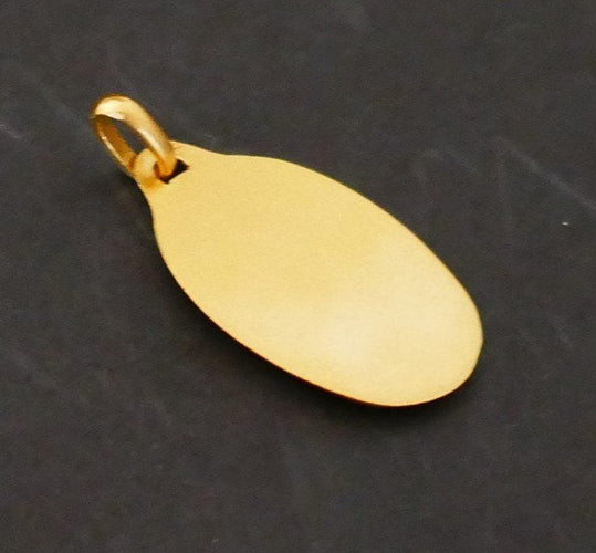 Pendentif AUGIS & MAZZONI - Médaille Art Déco de Forme Ovale 58 Facettes