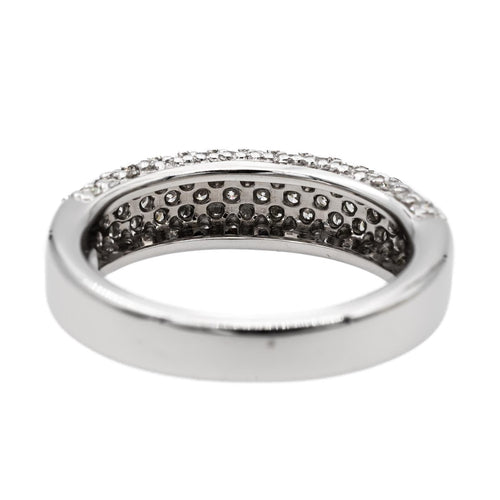 Prsten z bílého zlata s diamantem 