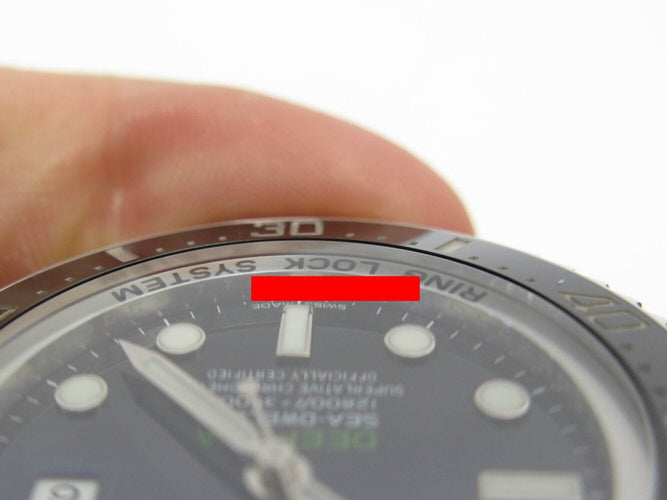 Montre montre ROLEX deepsea sea dweller 116660 d-blue automatique 44mm 2017 boite 58 Facettes 271999