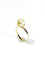 Bague 53.5 Bague or jaune et perle 58 Facettes