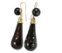 Boucles d'oreilles Antique Tortoiseshell Piquè Gold Earrings 58 Facettes 3286