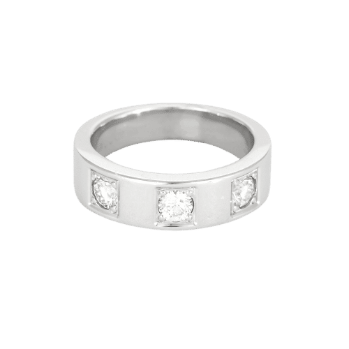 Bague 52,5 Bague en or blanc et diamants 58 Facettes B250482