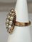 Bague 47 Bague marquise perles fines, diamants 58 Facettes AB54