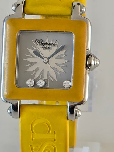 Montre Chopard - Montre Be Happy Sport Diamonds 58 Facettes