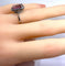 Bague 49 Bague en or blanc, tourmaline rose et diamants 58 Facettes AB613