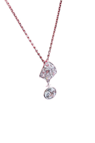 Pendentif Pendentif platine diamants vers 1925 58 Facettes 240658