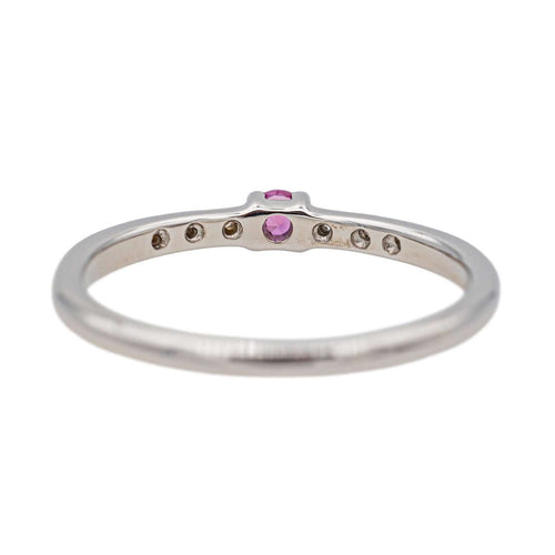Bague 54 Mauboussin Bague Capsule d'émotion Or blanc Rubis, Diamant 58 Facettes 3748514CN