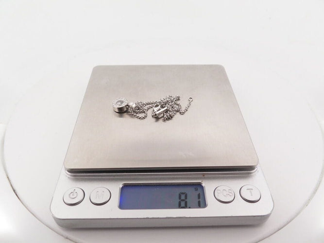 Collier collier CHOPARD pendentif happy  793087 or blanc 18k diamants 58 Facettes 267164