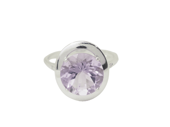 Sormus 56 Sormus Mauboussin "Todella kaunis rakkaani" valkokultaa, ametisti ja timantteja 58 Facettes 33602