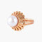 Bague 55 Bague Perle blanche 58 Facettes AB590