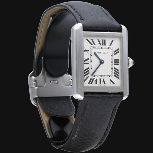 Montre Cartier Montre Tank Solo Pm 58 Facettes MT43613