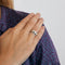 Bague 54 Bague or gris trois diamants 58 Facettes GU19