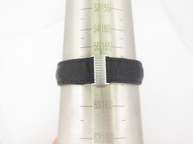 klocka Boucheron solis 18k guld & stål krokodilstrutsarmband kvarts 