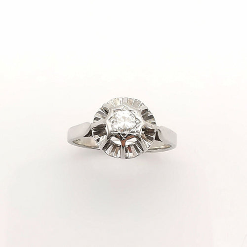 Bague 51 Bague solitaire or & diamant 58 Facettes