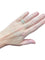 Bague 54 Bague demi-alliance or jaune, diamants baguette, pavage 58 Facettes 7810