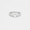Bague Solitaire or blanc diamant 58 Facettes a definir