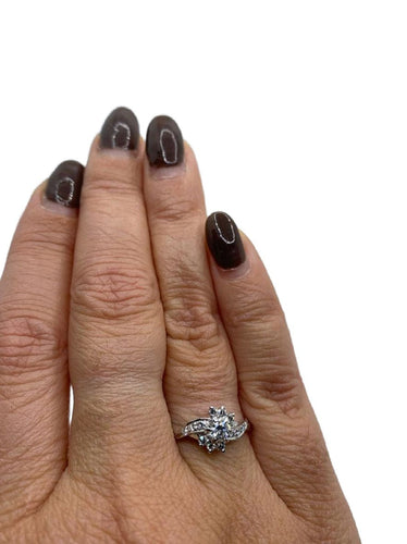 Bague 55 Bague vintage diamants 58 Facettes