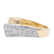 Bague 53 Bague Or jaune, Or blanc Diamant 58 Facettes 2238742CN