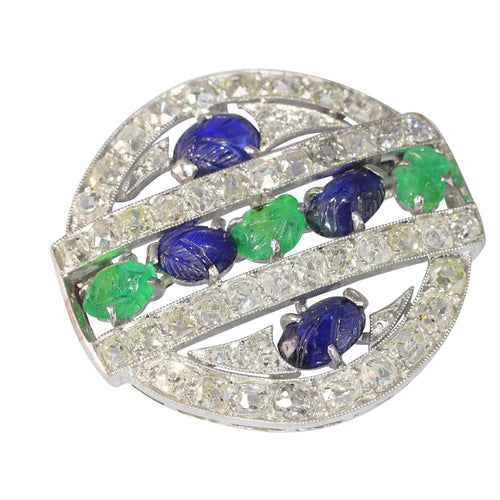 Montre Tutti Frutti Bijoux : la beauté de la nature dans l'Art déco 58 Facettes 16123-0060