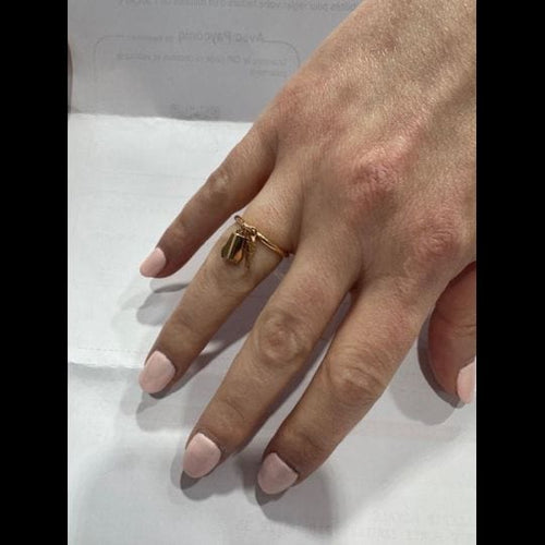 Bague 54 Hermes Bague Hermes Collection "Kelly Clochette" 58 Facettes 3945