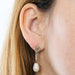 Boucles d'oreilles Boucles d'oreilles Art Déco Diamants perles 58 Facettes