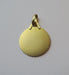 Pendentif Pendentif or jaune médaille zodiaque Gémeaux 58 Facettes