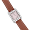 Montre Montre Hermès, "Cape Cod", acier, cuir. 58 Facettes 34616