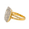 Bague 53 Bague Or jaune, Or blanc Diamant 58 Facettes 3779407CN