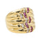 Bague 54 Bague Or jaune Rubis, Diamant 58 Facettes 2975520CN